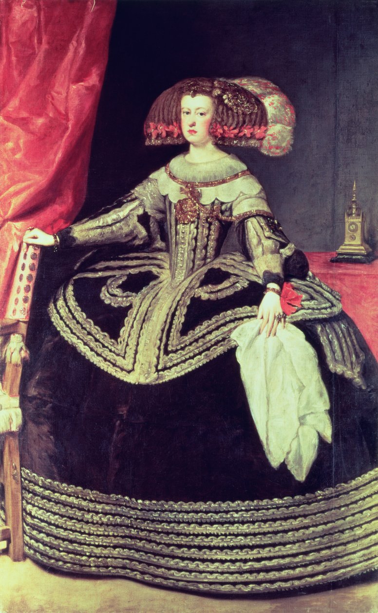 オーストリアのマリアナ女王（1635-96）c.1653